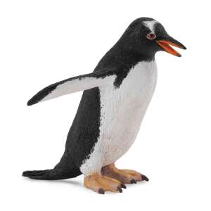 Collecta Gentoo pingvin figura, realisztikus kézzel festett műanyag játék gyerekeknek és gyűjtőknek - Collecta