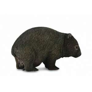 Collecta Wombat figure, realistic animal figurine for kids and collectors - Collecta