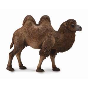 Collecta Bactrian Camel Figurine, 12.4cm x 9.5cm, realistic hand-painted animal model - Collecta