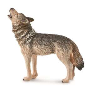 Collecta Howling Wolf Figurine, realistic animal toy for kids and collectors - Collecta