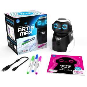 Artie Max coding robot with markers and USB cable, learn to code by line with Artie Max - Science & Discovery Toy
