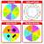Jumbo Magnetic Spin Wheel classroom game for kids, colorful wheel with writing space, activities and tasks examples