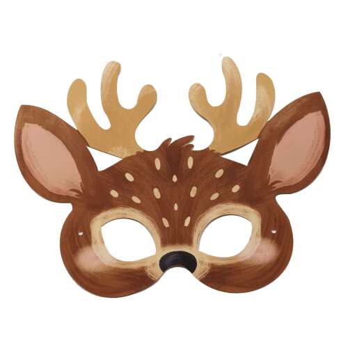 Forest Animals Party Mask Set, Fridolin, deer mask