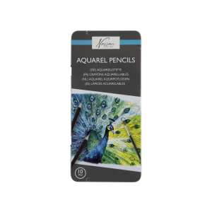 Nassau Fine-Art 10 piece watercolor pencil set in a metal tin - Colored Pencil