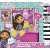 Gabby's Dollhouse Secret Diary Diamond Paint, a craft kit for kids featuring Gabby from the popular Netflix show, includes a diary to decorate with over 350 rhinestones