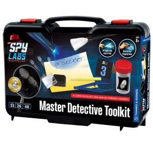 Spy Labs Incorporated Master Detective Toolkit STEM Kit by Thames & Kosmos, a science kit for kids to learn about forensics and detective work - Science & Discovery Toy