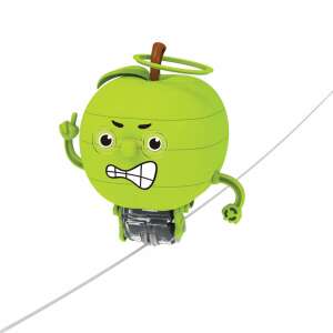 Newton's Apple STEM kit robot walking on a tightrope, Thames & Kosmos - Science & Discovery Toy