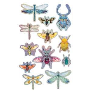 Avenia Group - 3D Rovar Matricák - 12 db - Természetes Alkotások