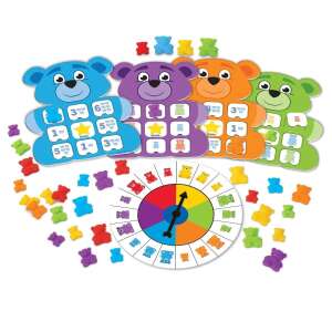 Learning Resources Bingo Bears game, all game pieces, educational game for preschoolers, ages 3+ - Learning Resources Developmental Toy for Preschooler