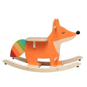 Fuchs Schaukelpferd, Holz Schaukeltier, Vilac Fuchs Schaukeltier, Kinderschaukelpferd, Kleinkind Schaukelpferd, Schaukelspielzeug, Schaukeltier für Kinder, orange Fuchs Schaukelpferd, Schaukelpferd für Kleinkinder - Schaukelpferde, Schaukeltiere und Entwicklungsspiele für Kinder im Kindergartenalter