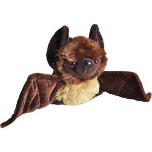 Wild Republic 18cm plush bat toy, brown and beige, with red eyes - Plush Toy
