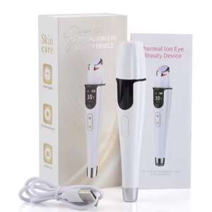 Aparat Termic Ionic pentru Tratament facial si Intretinerea pielii 5 in 1, Profesional cu 12.000 Micro-Vibratii/minut, Incalzire, Oscilatii si Fototerapie LED – Reduce Ridurile si Cearcanele, 109830066 - Aparate si accesorii pentru infrumusetare