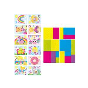 Foi de autocolante Grafix Színek és formák, joc de potrivire a culorilor și formelor - Grafix