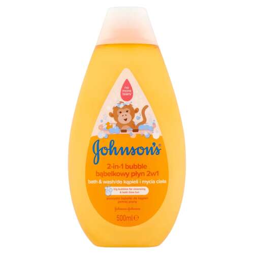 Johnson's 2-in-1 Bubble Bade- und Duschgel für Babys, 500ml