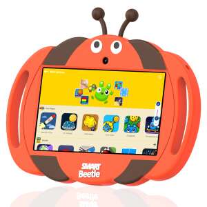 iLike 7" Beetle Kids Tablet tokkal, gyerek tablet, piros