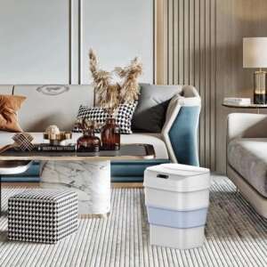 SmartSense Összecsukható Szenzoros Kuka - 17,5 liter