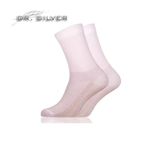 Dr. Silver Medical ezüstszálas bokazokni, fehér (38-40) 109831156