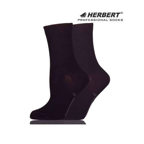 Herbert Professzionális Zoknik, fekete szorításmentes gyógy zokni, 38-40-es méret