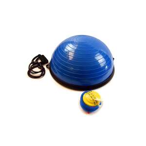 VivaFit egyensúlyozó tréner, kék, pumpával és gumikötelekkel - Vivafit