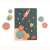 Egmont Toys Űr Forgó Fogaskerekek, egy fa fogaskerék játék rakéta és bolygó mintával, tökéletes a finom motoros készségek és a koordináció fejlesztéséhez