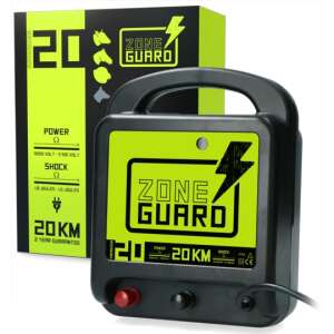ZoneGuard Energizer 20 km elektromos jeladó  villanypásztorhoz  istállótartás 44017246 