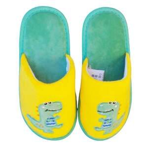 SPROX žlto-zelené domáce papuče s dinosaurom veľkosť 33 - Sprox