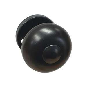 Lana Knopf schwarz fest/drehbar 109878732 - Perfekto Türknäufe & Türklinken