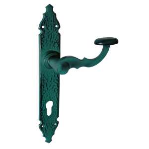 Hamburg zakrivené Starožitný Zelená farba 92 mm PZ 109878859 - Gomboss Gule a kľučky dverí