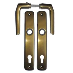 Alu 410 Schild Türknauf F4 Bronze 90 mm PZ 109879660 - Türknäufe & Türklinken