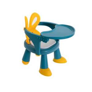 Etető- és játékasztal szék sárga és kék