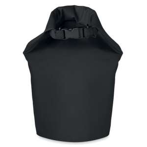 Fekete 10 literes vízálló száraz táska állítható pánttal - Vízálló táska