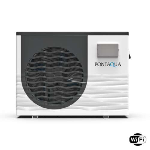 Pontaqua Invernext Plus 17kW R32 medence hőszivattyú, ferde nézet