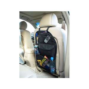 Autósülés rendszerező, első ülés hátára, fekete