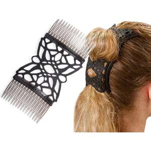 Fésű hajcsat, fekete 109939302 - Hajcsat, hajráf