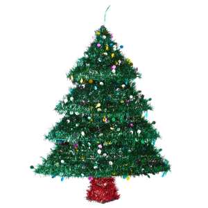 X-Mas dekoráció, feldíszített karácsonyfa 57 cm 109939877 - Karácsony