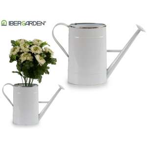 Adăpătoare decorativă Metal Alb Argintiu 10,5 x 22,5 x 38 cm 98077184 - Irigare