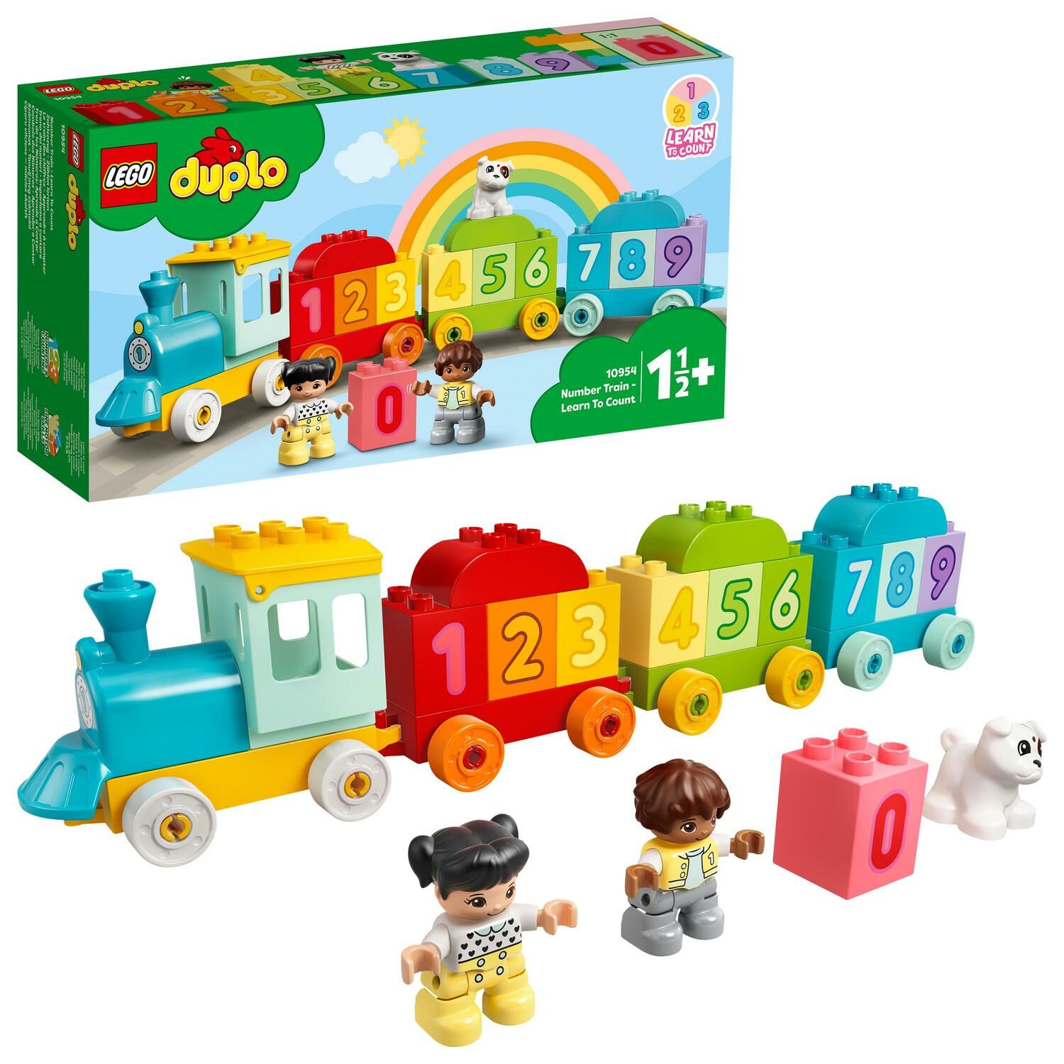E-shop LEGO® DUPLO My First Vláčik s číslami – Učíme sa počítať 10954