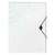 LEITZ Wow Jumbo A4 30 mm Dosar cu elastic, Alb