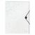 LEITZ "Wow Jumbo" 30 mm, PP, A4, white Rubber folder 58220167