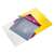 LEITZ Wow Jumbo A4 yellow elastic folder, 30mm spine, with documents