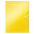 LEITZ Wow Jumbo A4 yellow elastic folder, 30mm spine