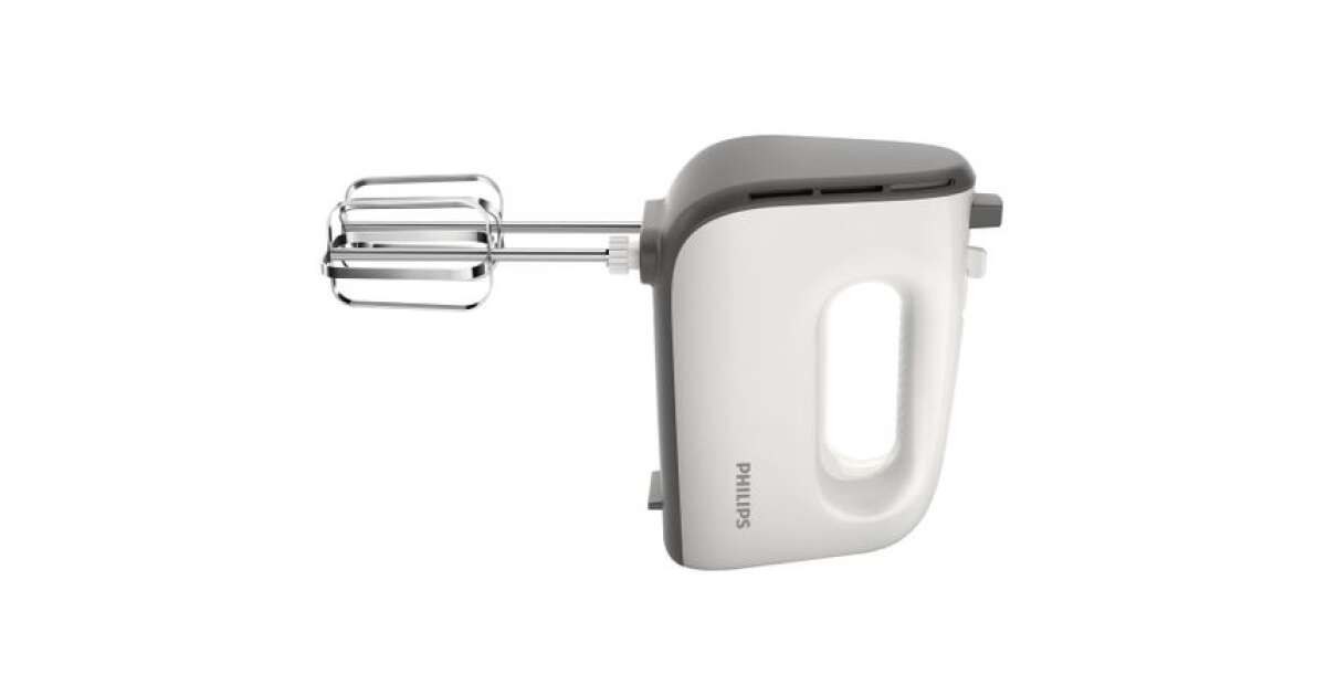Philips Viva Collection HR3740/00 450W fehér/szürke kézi mixer | Pepita.hu