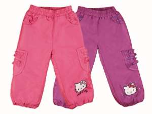Hello Kitty polár béléses vízlepergetős nadrág (méret: 80-122) 30381126 Gyerek nadrágok, leggingsek