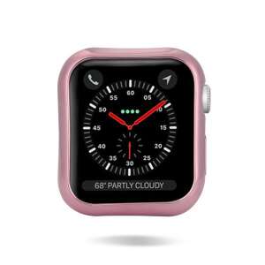 DUX DUCIS Apple Watch 4 44mm Szilikon Tok (Rózsaszín/Átlátszó)