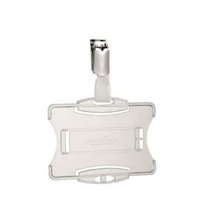 DURABLE otvoreni akrilni držač ID kartice s kopčom - Pribor za oblačenje