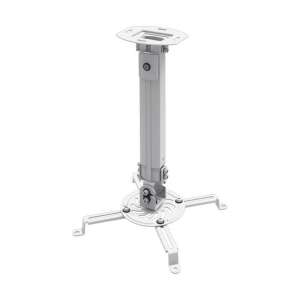 Sbox PM-18 Projektorhalterung, Deckenmontage, 13,5 kg, weiß, schräger Blick - Sbox