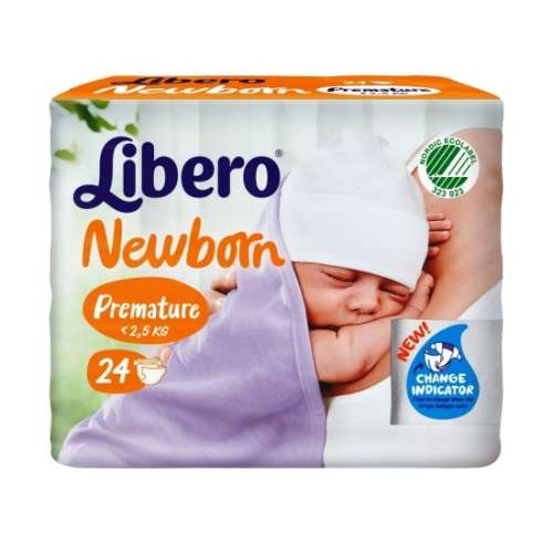 Libero Pelenka 0-2,5kg Newborn 1 (24db) 30479907