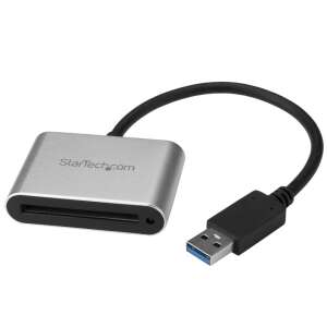 StarTech.com CFASTRWU3 kártyaolvasó USB 3.2 Gen 1 (3.1 Gen 1) Fekete, Ezüst 109979708 - Külső kártyaolvasó