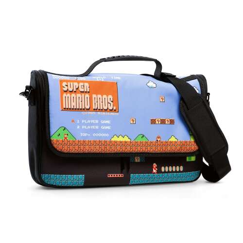 PowerA Everywhere Messenger táska Nintendo Switch-hez - Super Mario Bros. dizájn - Játékkonzol táska