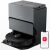 Roborock S8 MaxV Ultra robot vacuum cleaner and docking station with app display